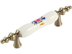 Conjunto de 2 puxadores retangulares de plástico, 123x65 mm, para vaso sanitário suspenso CHABERLU