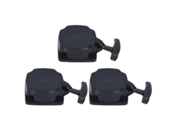 3 Peças Polea De Arranque Manual Mecanismo Equipo Jardim 40-5 Fio Aço Preto