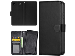 Capa Carteira Para Iphone 17 Air - Preta