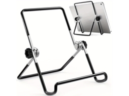Suporte Portátil Dobrável e Ajustável para Smartphone Tablet Base de Mesa com Led Usb Flexível Casa Escritório Compacto Resistente STELASPLEN