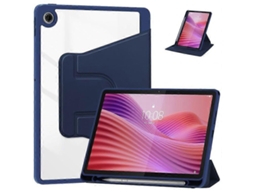 Capa Para Tablet Lenovo Tab Tb311fu Com Suporte Giratório De 360° Em Couro Pu + Acrílico (sem Teclado)