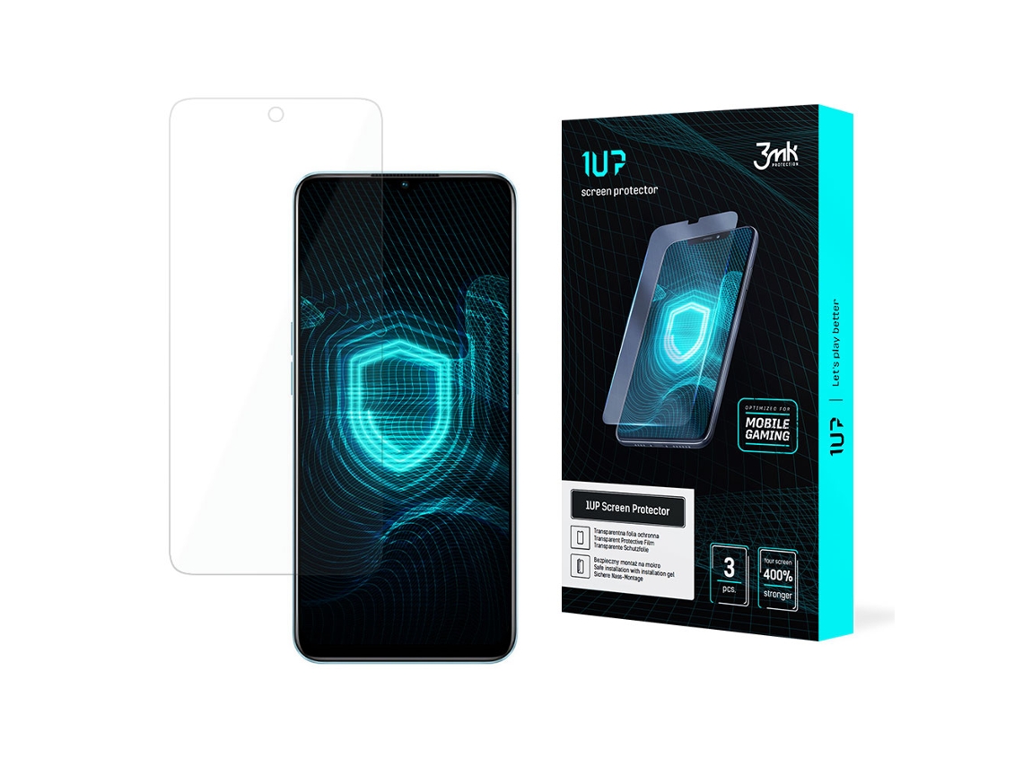 Vidro Protetor 3mk Para Oppo A58 5g Com Alta Resistência A Riscos