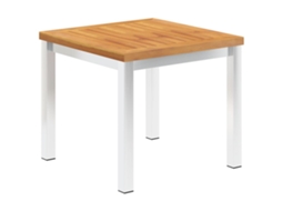 Side Table, Side Tables Vidaxl Marrom Madeira De Acácia (n/a)
