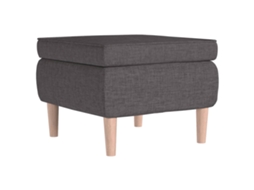 Stool, Stools Vidaxl Cinzeto Tecido (n/a)