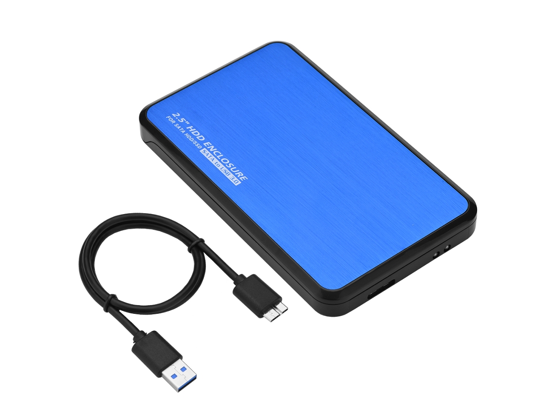 Enclosure De Disco Rígido Móvel Com Interface Sata De 2,5 Polegadas, Transmissão Usb 3.0, Todo Em Chinês
