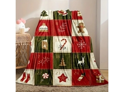 Cobertor De Flanela Para Presente De Natal, Cobertor Macio Para Dormir, Adequado Para Sofá, Escritório, Cama, Acampamento, Viagem,-aquaforge