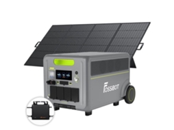 Fossibot F7200 5222wh 7200w Gerador Elétrico, Lifepo4 Central Elétrica Portátil + Microinversor + 420w Painel Solar Dobrável