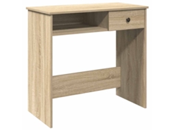 Desk, Desks Vidaxl Marrom Madeira Processada (n/a)