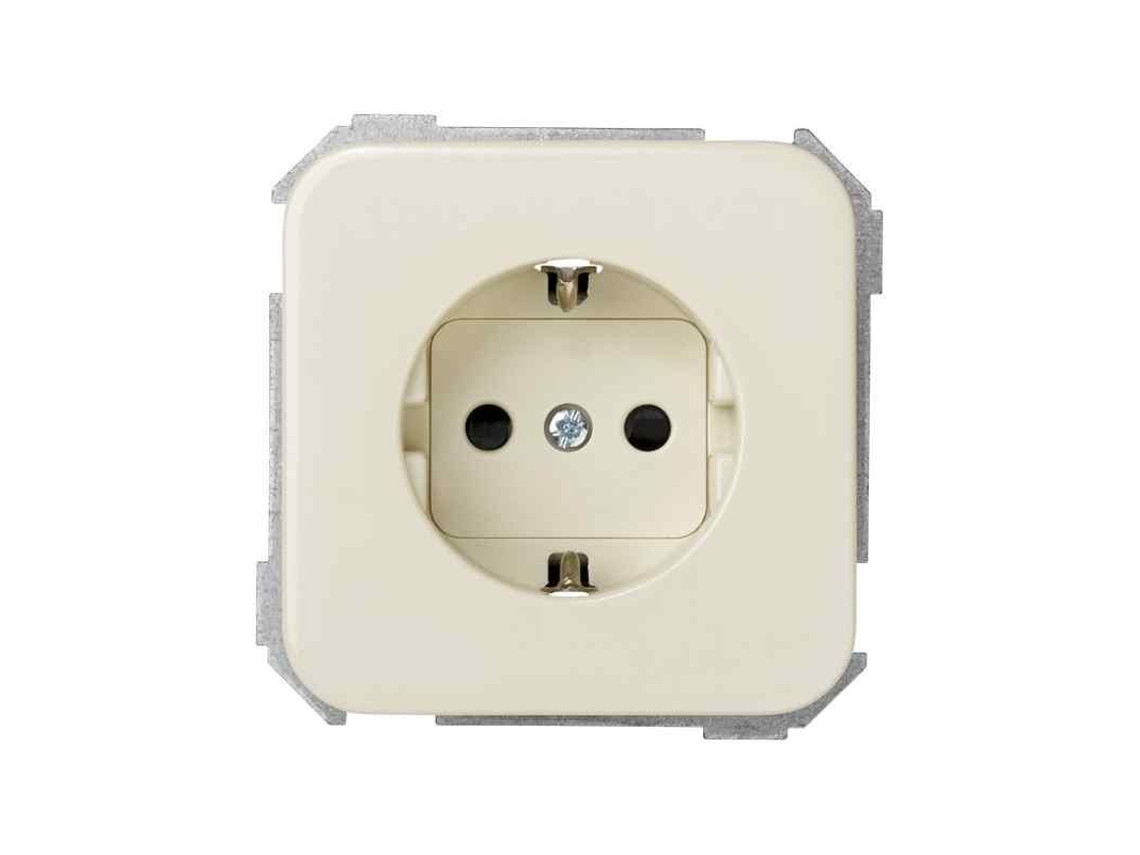 SIMON 31 Base Enchufe Schuko Con Seguridad 31432-61