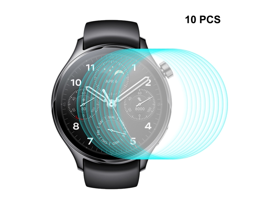 10 peças para Xiaomi Watch S1 Pro ENKAY 0,2 mm 9H filme protetor de tela de vidro temperado
