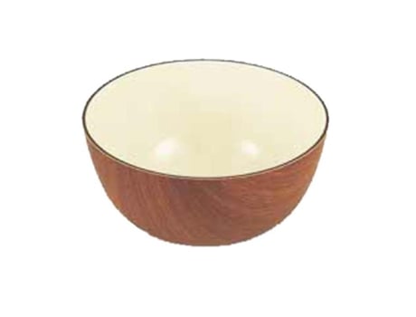 Tigela Cônica de Madeira Banana 24cm 3060 0410 Fplus