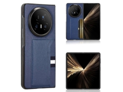 Capa Para Honor Magic V5 5g Com Porta-cartão, Textura De Lichia, Em Couro Pu Pc, Perfeita