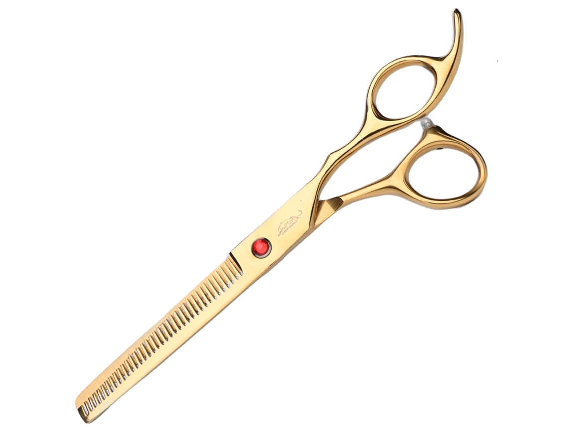 Tesoura De Tosa Gepard 6.5 Gold Brilvibera