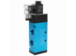Válvula Solenóide Aire 4v410-15 2 Posições 5 Vias 50mm 0.15~0.8mpa Ip65 Ac220v