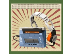 Kit de Montagem Diy com Blocos de Montar Retrô para Móveis Eletrônicos, Tv, Computador MDUG (estilo 3)