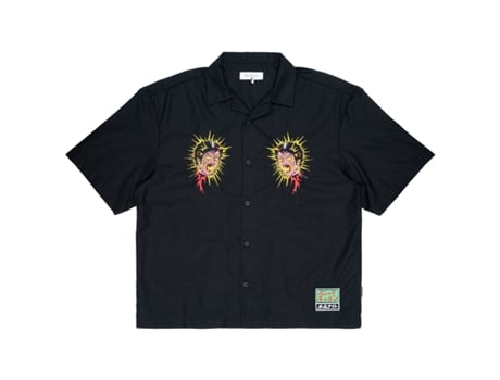 T-shirt De Homem Edwin Camicia Mm Kouichi Matsuda Algodão Preto (l)