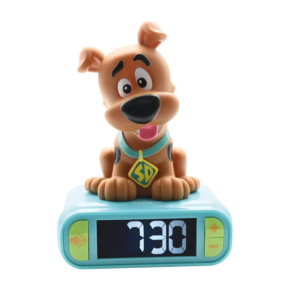 Despertador Digital Com Luz Nocturna 3d Do Scooby Doo E Efeitos Sonoros