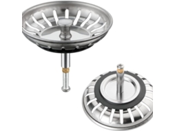 Lollanda Filtro Rolha Com Válvula De Cesto Ø82 Mm/79 Mm, Compatível Com Ikea Atlant Domsjö