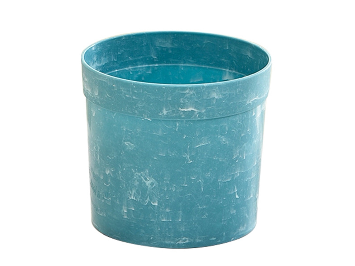 10 Vasos Plástico Plantio Suculentas Azuis Worten