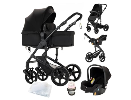 Carrinho De Bebê Sdbaby Trio 3 Em 1 Midas