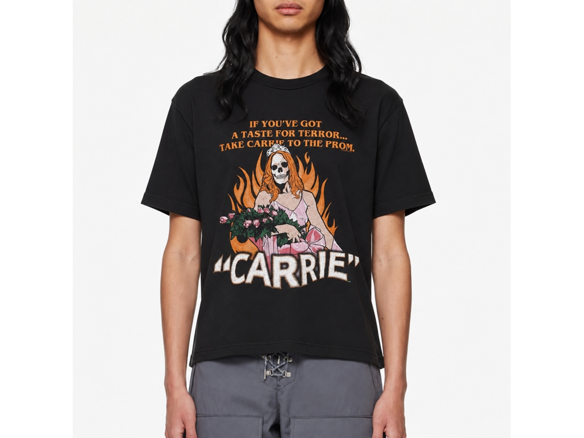 Rockinstone Carrie Carrie-deadly Prom Black Adult T-shirt Size:s