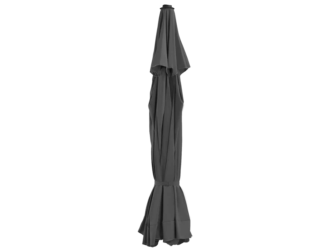 Vidaxl Tecido De Substituição P/ Guarda-sol Exterior 515 Cm Antracite