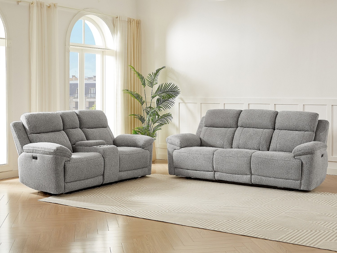 Conjunto Sofá Relax Keluno VENTE-UNIQUE.PT