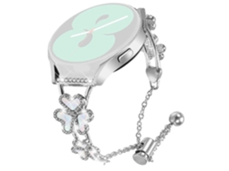 Pulseira De Metal Para Honor Watch Es Com Decoração De Trevo E Coração Olysi Shop