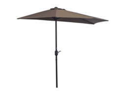Guarda chuva de Parede, Meia lua, Manivela, Café ORBITRA COMMERCE