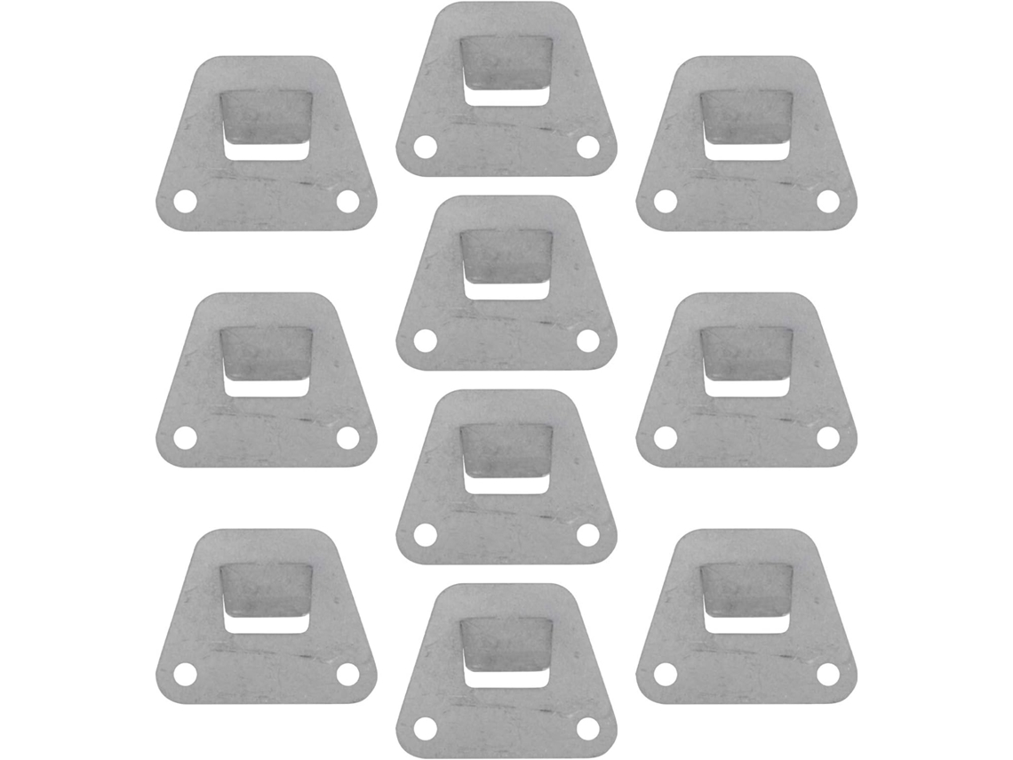 Ganchos Triangulares De Aço Inoxidável Coifa, Pacote Com 10 Unidades, Práticos E Ecológicos, Acessórios De