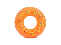 Boia dupla laranja reforçada para crianças AQUAFORGE