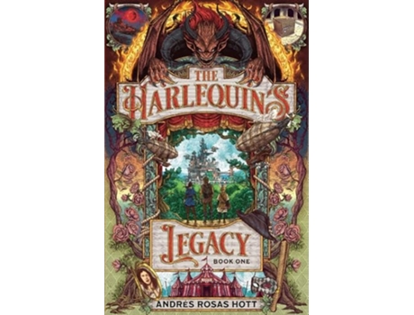 Livro The Harlequins Legacy de Andrés Rosas Hott (Inglês)