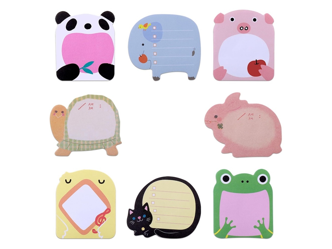 Adesivos Decorativos, 160 Folhas, Pautadas, Estampa Animal
