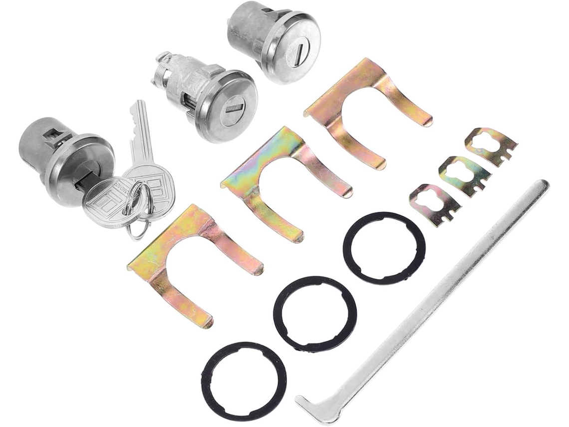 Conjunto De Chaves De Substituição Para Fechadura Do Cilindro Da Porta Do Porta-malas, Compatíveis Com Diversos Carros.