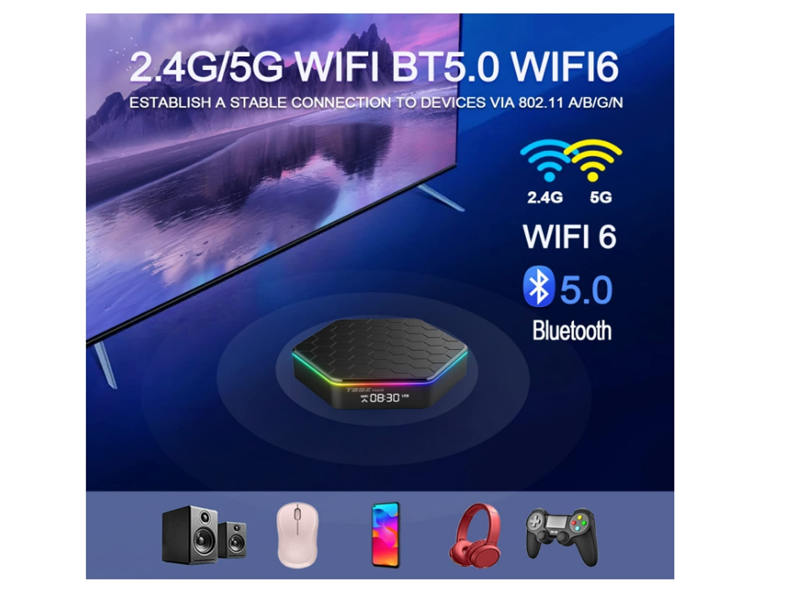 Box Smart TV CHRONUS T95Z PLUS (Android 4K Ultra HD 4 GB RAM Wi