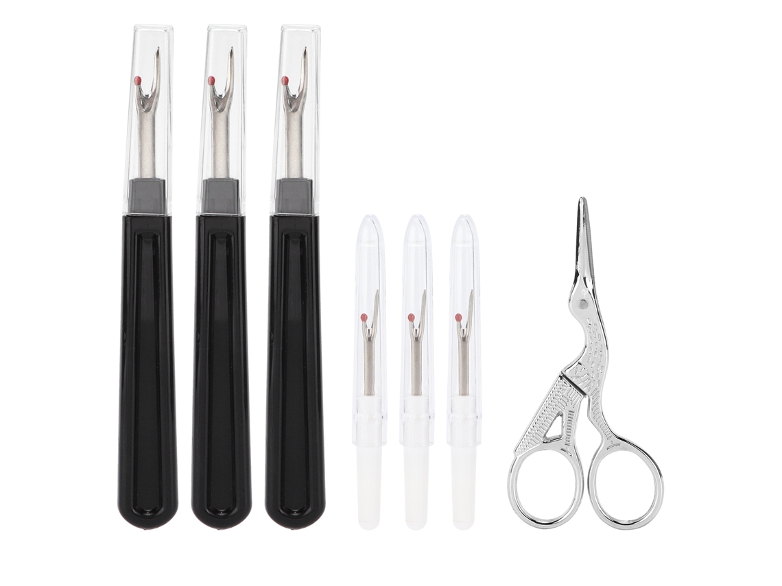 Kit Abridor De Costuras Durável, Aço Inoxidável, Cabo Prático, Removedor De Linha Para Costura, Bordado, Quilting Slowmoose