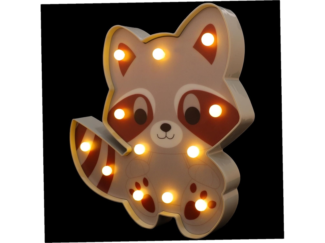 Luminária De Mesa Led Homoyoyo Em Formato Arruela Pequena, Luz Noturna