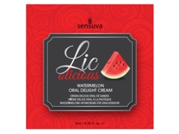 Lubrificante Aromatizado Sensuva Melancia 6 Ml