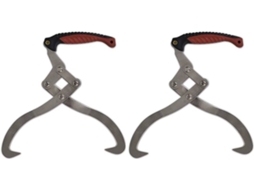 Log Tongs, Log Tongs Vidaxl Preto Aço