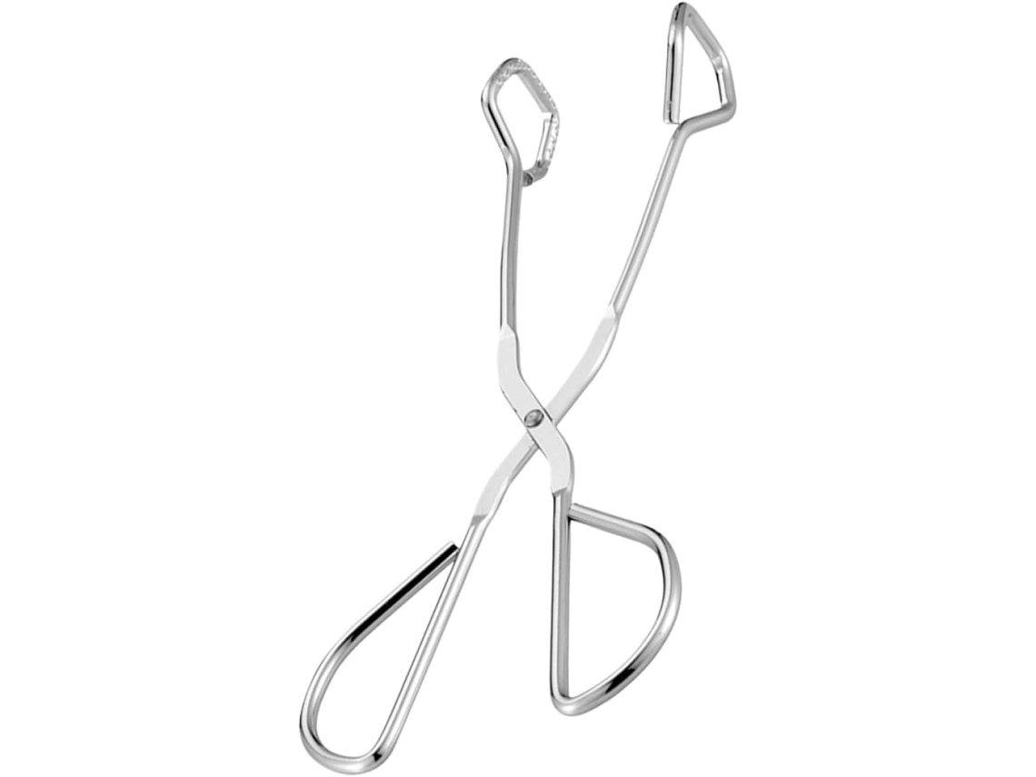 Pinça Para Churrasco Uonlytech, Prática, Em Aço Inoxidável, 29cm, Resistente Ao Calor, Fácil De Manusear, Ideal Para