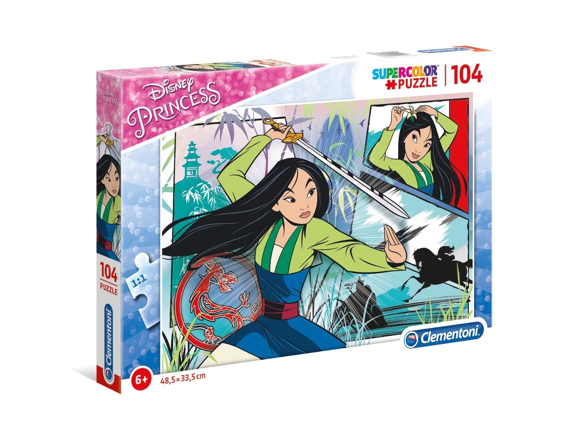 Puzzle Super 104 Peças Mulan Clementoni