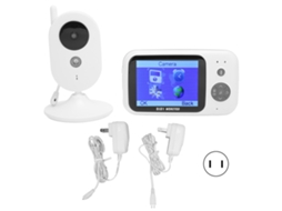 Câmara Bebé Lcd 3.2" Visão Noturna Áudio Duplo Us