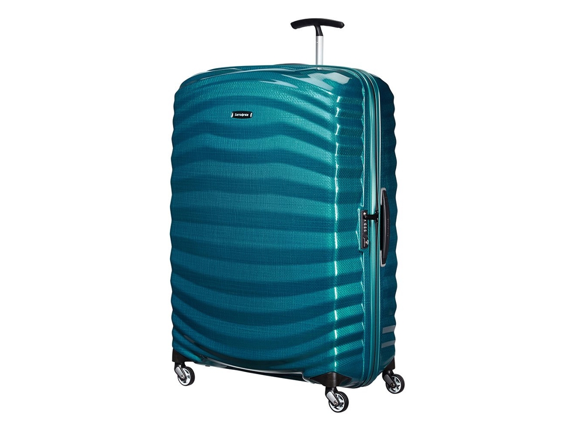 Mala de Viagem SAMSONITE lite-shock spinner Azul (81x55x33cm)