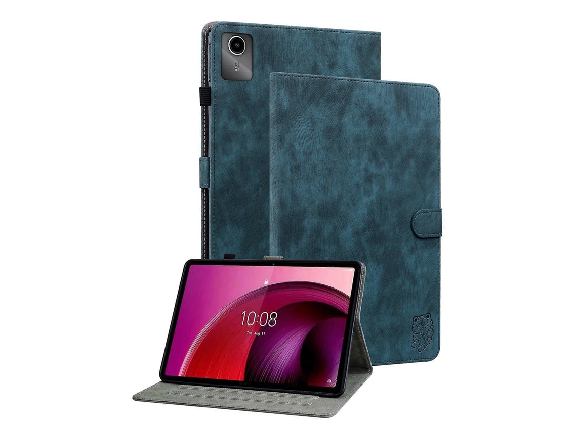 Capa De Couro Com Estampa De Tigre Para Tablet Lenovo Tab M11/xiaoxin Pad 11 2024