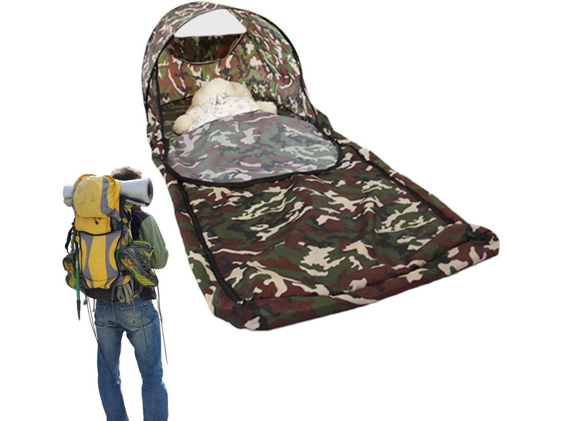 Saco de Dormir para Trilhas Portátil, Ideal Viagens e Camping Leve Adultos, Homens Mulheres, Capa CHABERLU