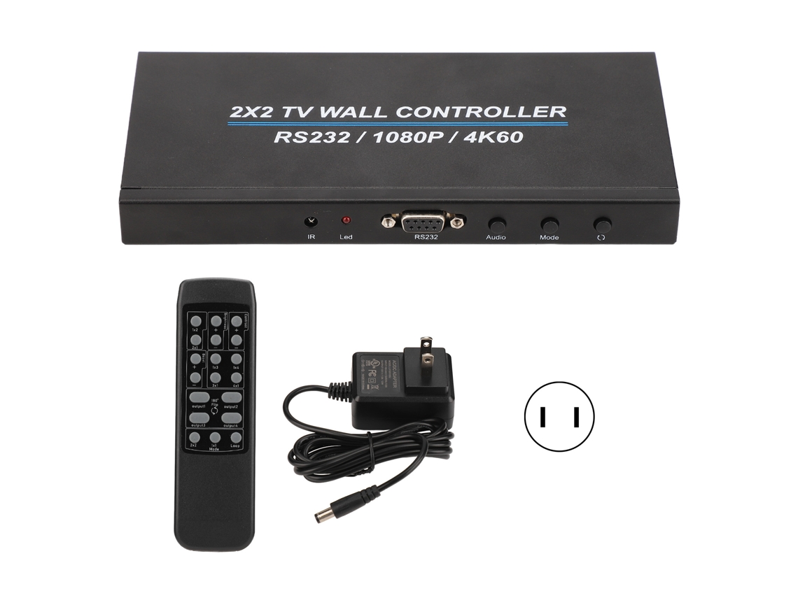 Controlador de Parede de Vídeo LAXISCREED 2x2 4k60hz