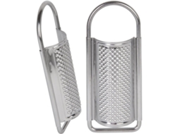 Ralador de Noz Moscada Aco Inox 15cm Prata, para Especiarias, Seguro Lava Loucas ZYBLSSBB