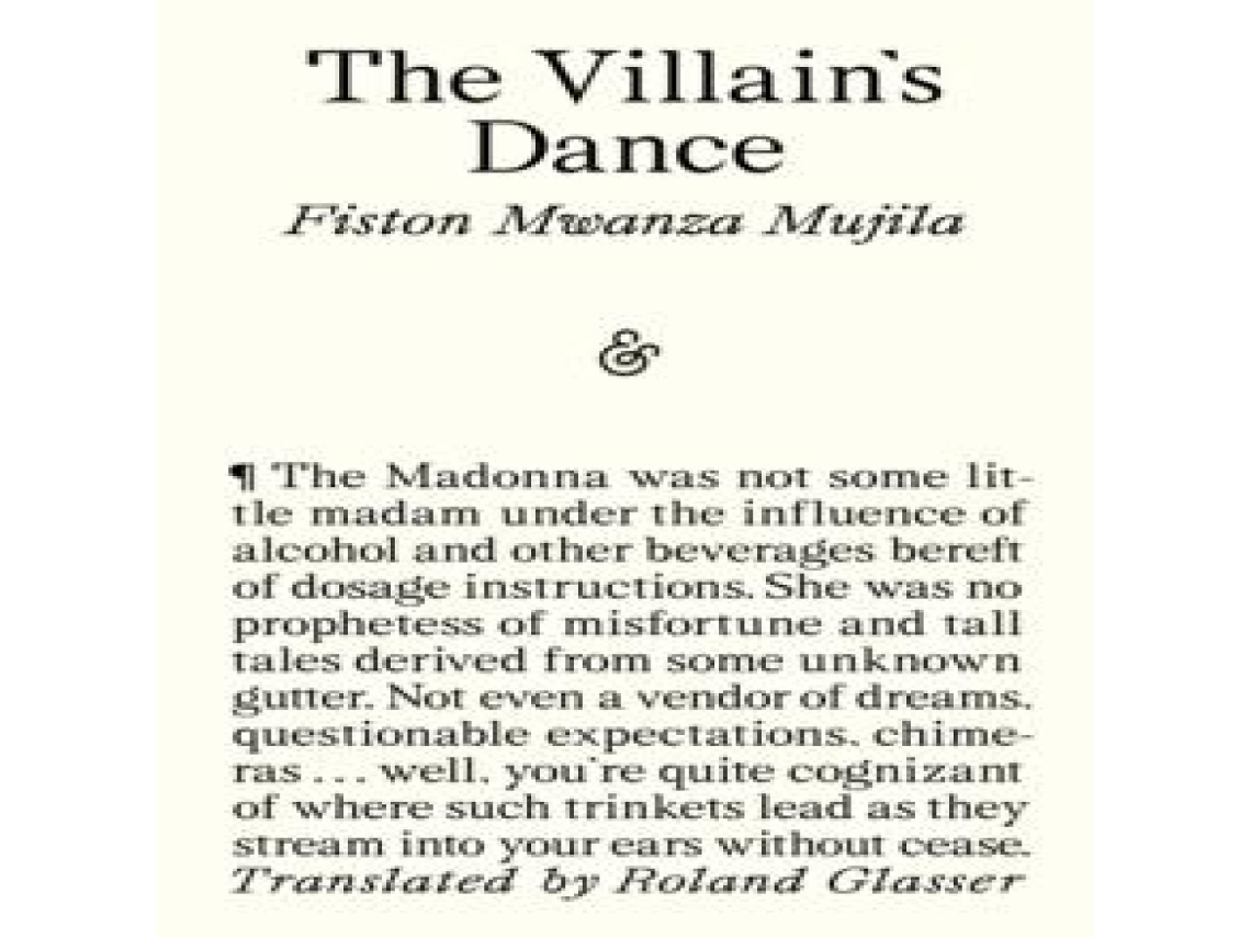 Livro Villains Dance de Fiston Mwanza Mujila (Inglês)