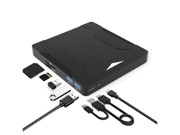 Unidade de Dvd/cd Externa Multifunções ZYBLSSBB (leitura/gravação)