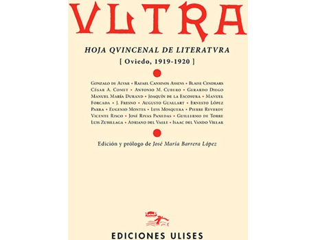 Livro Vltra de Vários Autores (Espanhol)